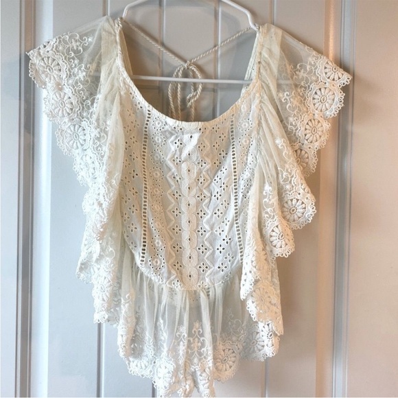 Altar’d State Eyelet Top - Picture 4 of 6